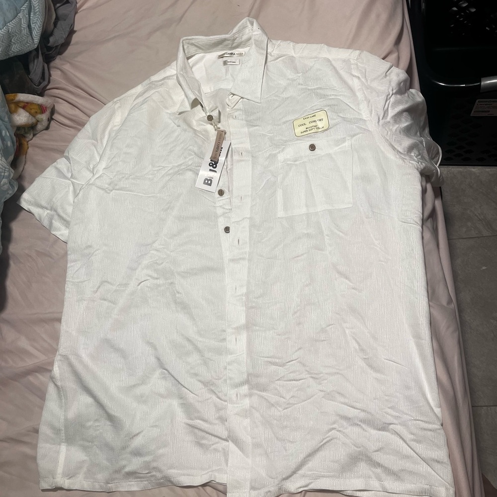 White Button Down Shirt